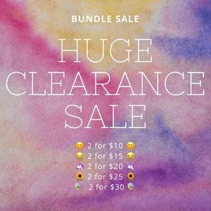 Look for sales throughout my closet!